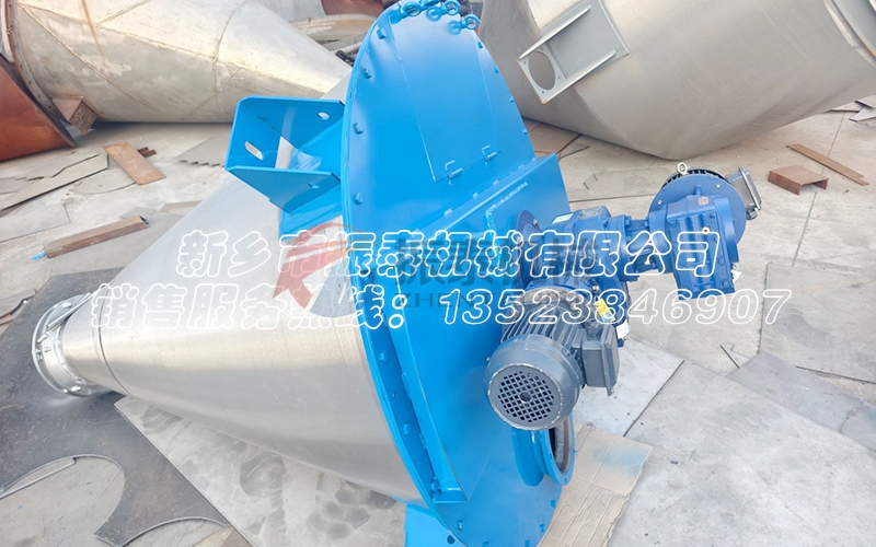 硅藻泥粉體雙螺旋錐形混合機：技術創(chuàng)新與行業(yè)應用深度解析